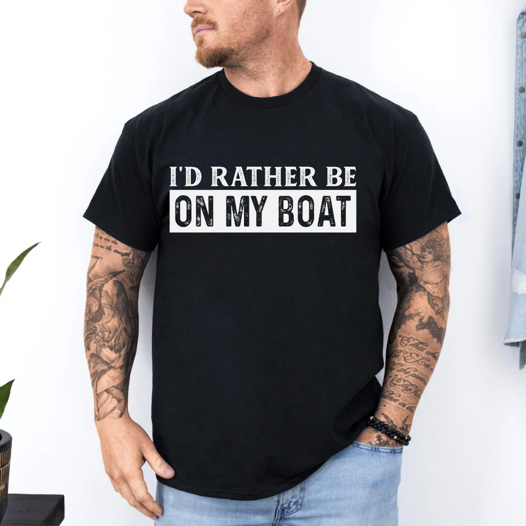 I'd rather be on my boat