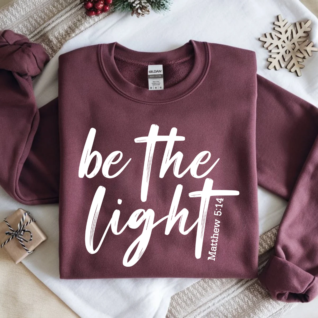 Be the light crewneck