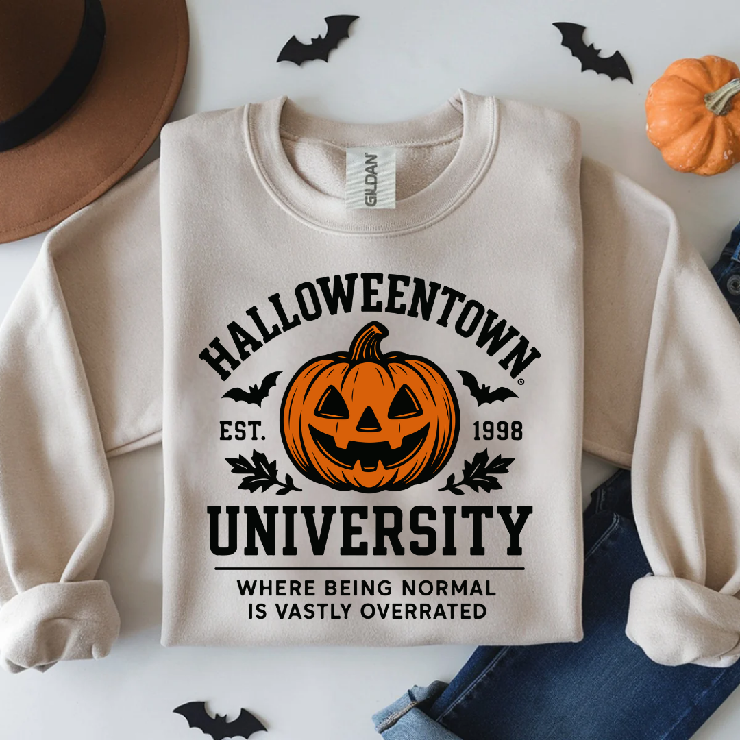 Halloweentown university crewneck
