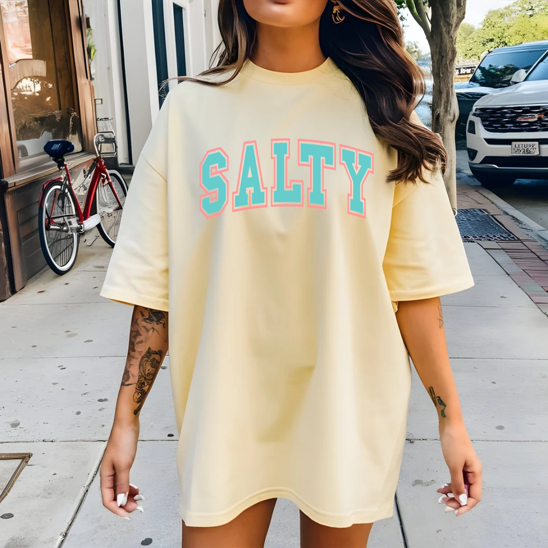Salty graphic tee