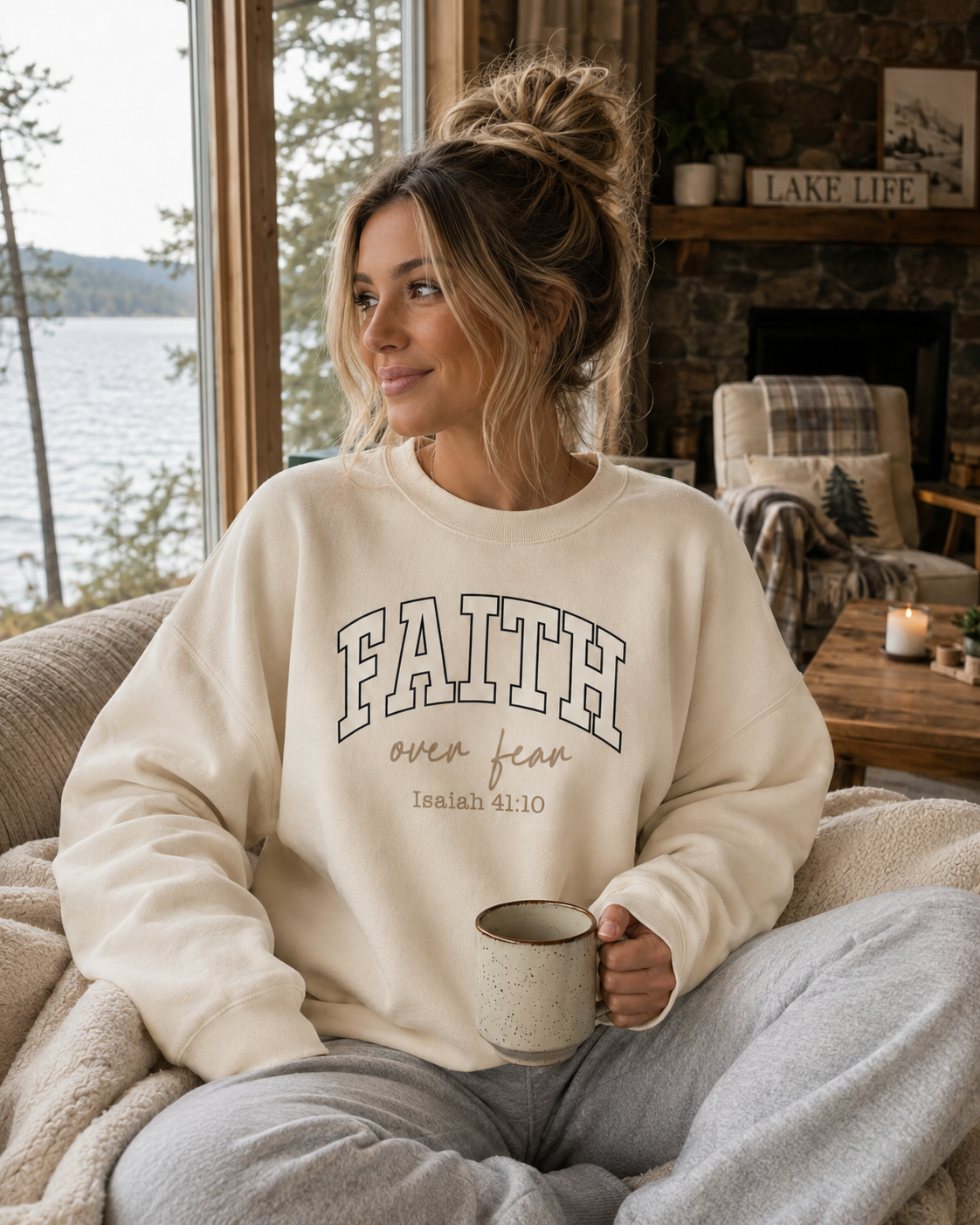 Faith over Fear Crewneck