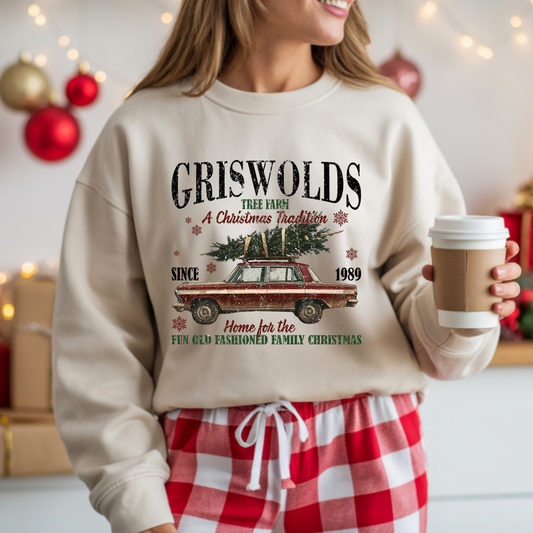 Griswolds tree farm crewneck