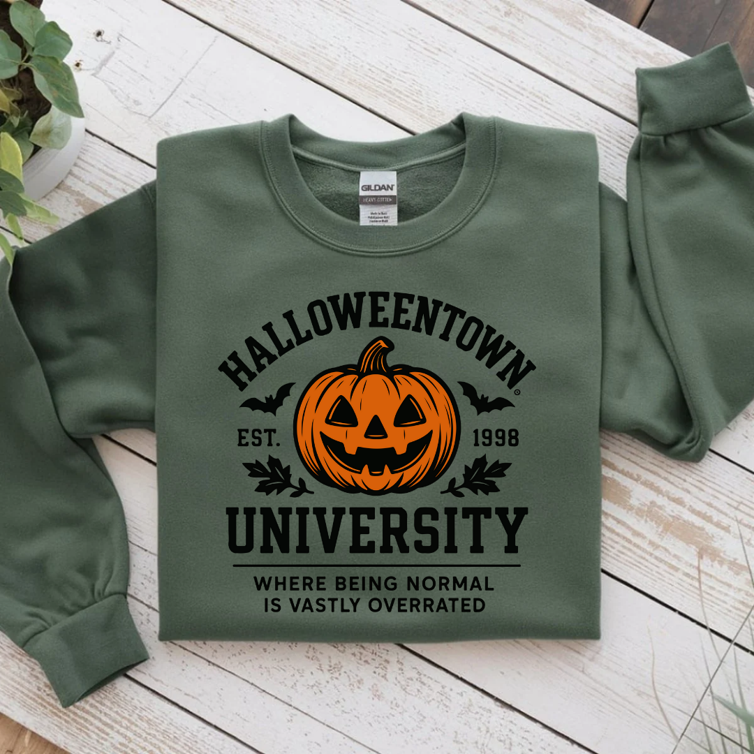 Halloweentown university crewneck